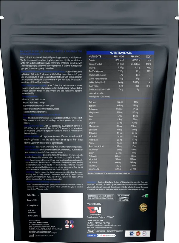 Advance_Mass_Gainer_High_Protein_with_Calories,_Digestive_Enzymes_&_Multivitamins_|_Weight_Gainer/Mass_Gainer_|_Chocolate_Flavor_|_1_kg