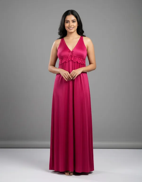 Pink_Cotton_Solid_Regular_Night_Dress_For_Women