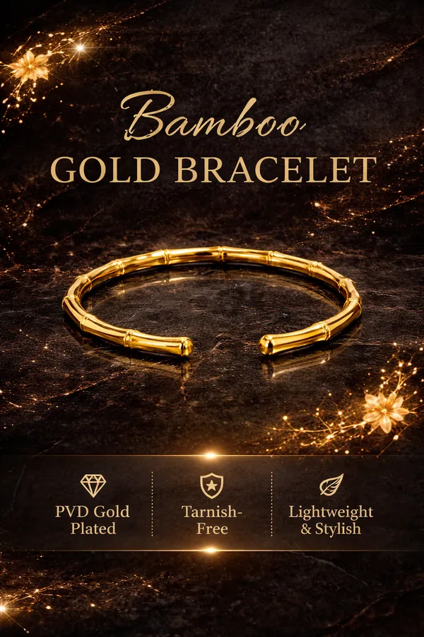 Gold_Stainless_Steel_Pvd_Cuff_Bracelet_For_Women