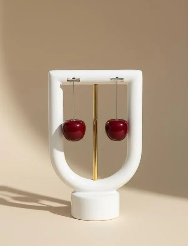 Red_And_Gold_Alloy_And_Resin_Drop_Earrings_For_Women