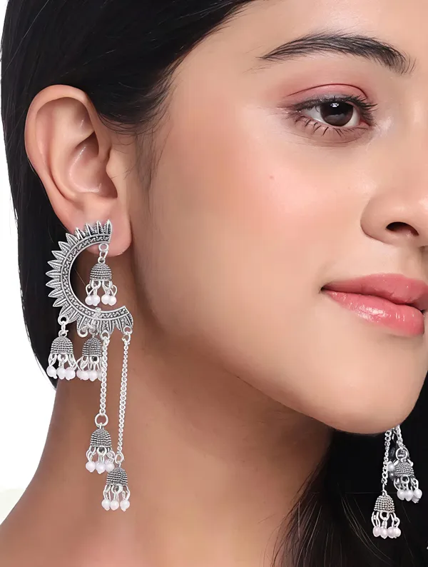Silver_Oxidized_Alloy_Jhumka_Earrings_For_Women