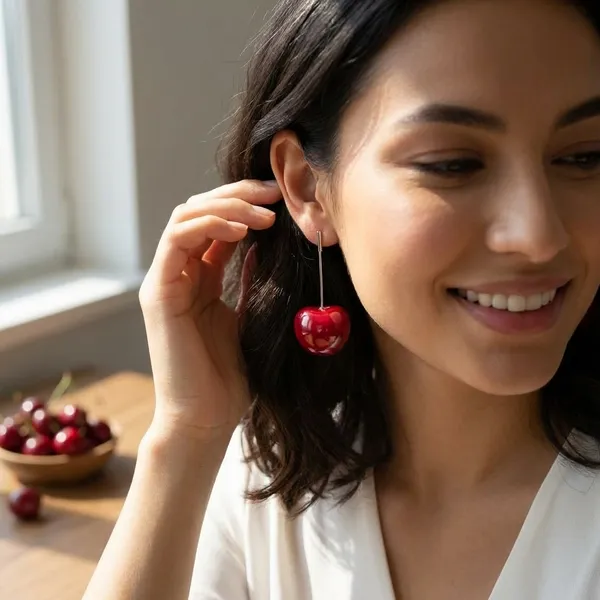 Red_And_Gold_Alloy_And_Resin_Drop_Earrings_For_Women