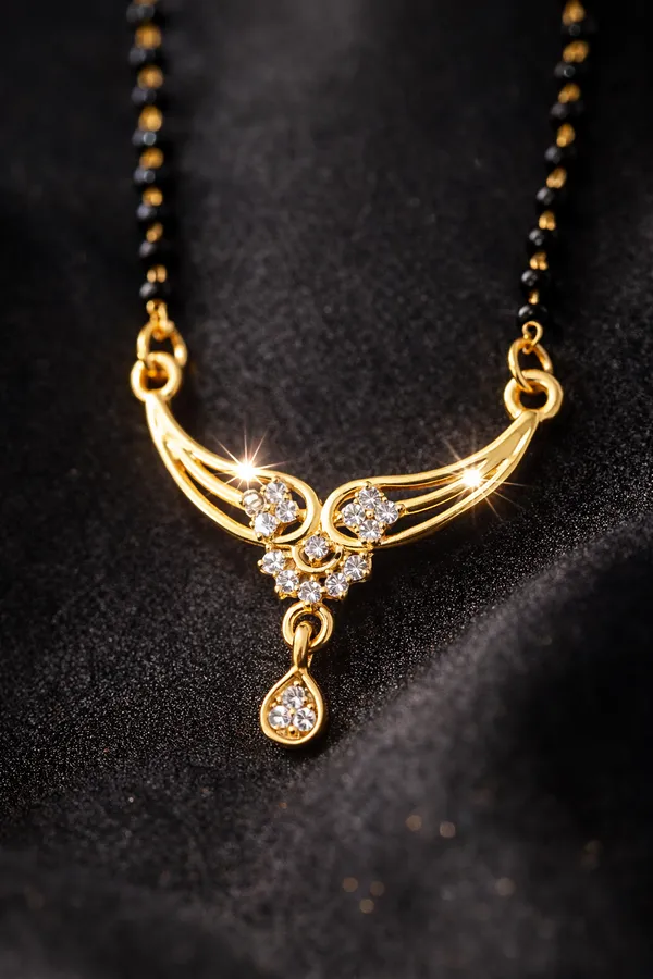 Black_And_Gold_Brass_Mangalsutra_For_Women