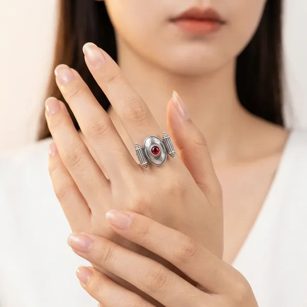 Silver_Oxidized_Alloy_Ring_For_Women