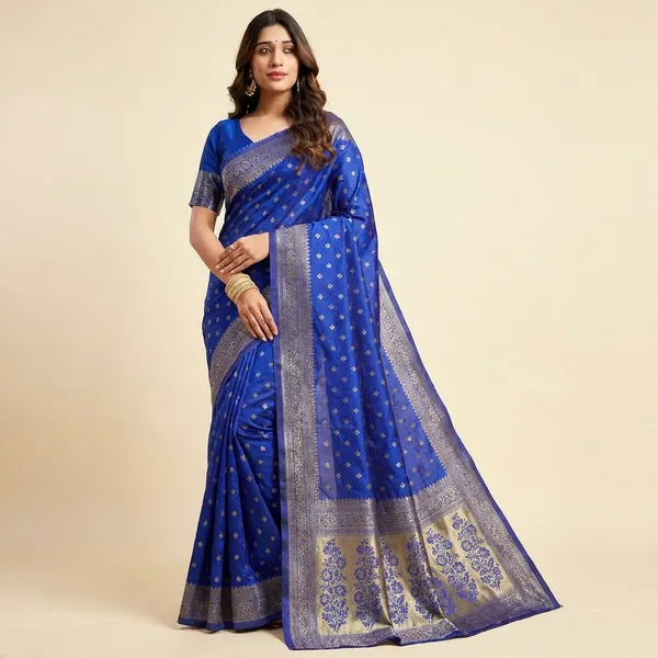 Silk_Woven_Traditional_Saree_Royal_Blue_(SQ1003-04)