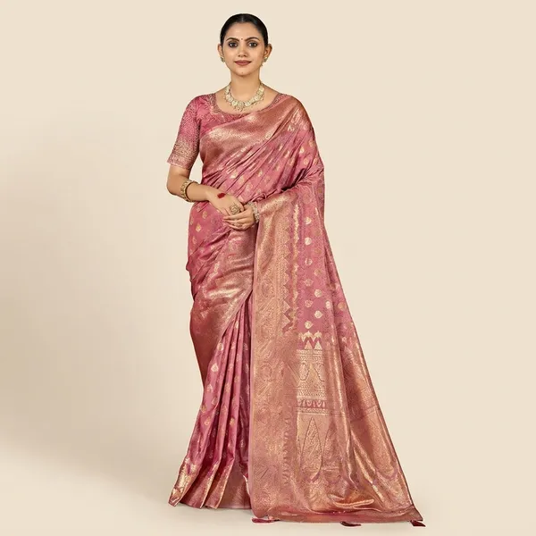 Satin_Silk_Wedding_And_Festive_Wear_Saree_Rose_Pink_(SQ1007-01)Satin_Silk