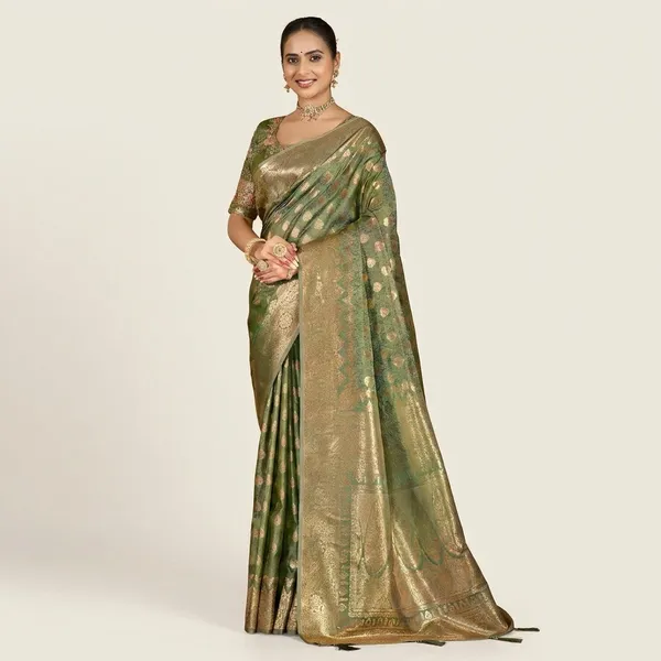 Satin_Silk_Wedding_And_Festive_Wear_Saree_Olive_Green_(SQ1007-02)