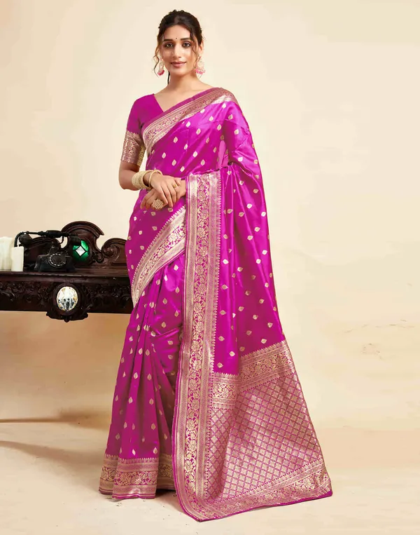 Soft_Silk_Woven_Festive_Wear_Saree_Rani_Pink_(SQ1004-04)