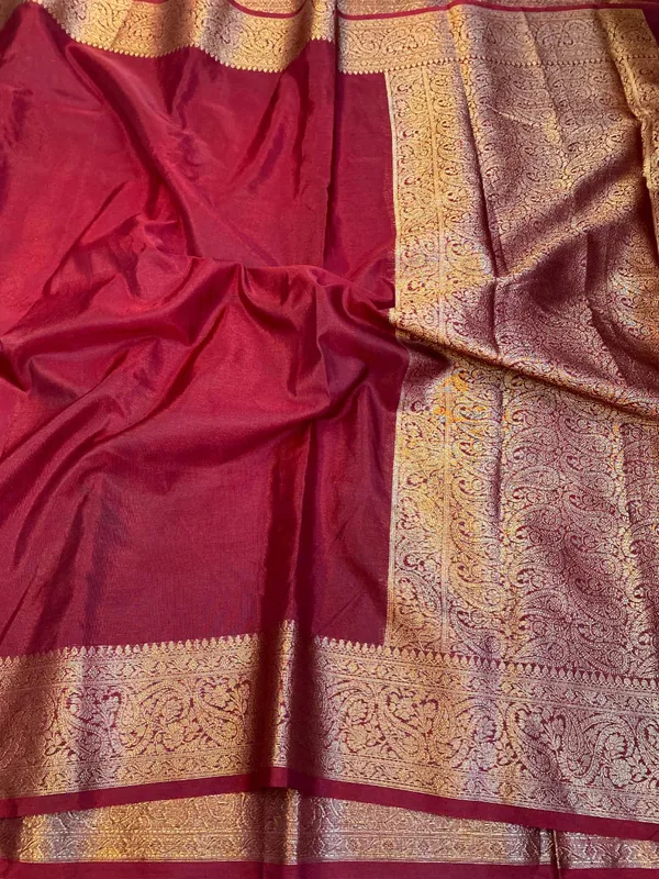 Ruby_Red_Banarasi_Katan_Silk_Saree_with_Rich_Jacquard_Border_(SQ1021-01)