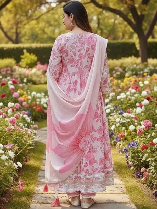 Pink_Elegant_Floral_Embroidered_Kurta_Set_With_Dupatta_For_Women