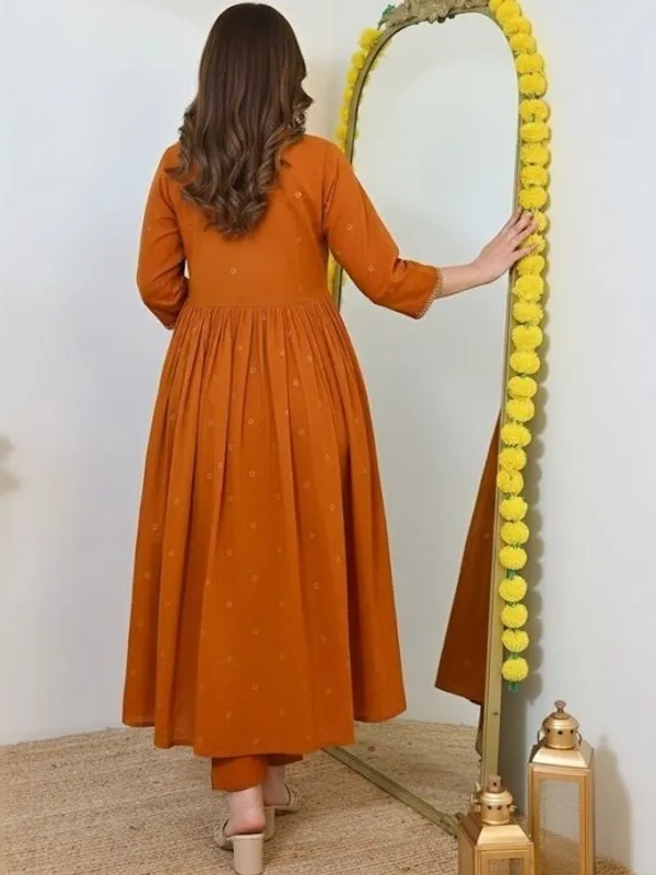 Orange_Embroidered_Anarkali_Suit_Set_With_Dupatta_For_Women