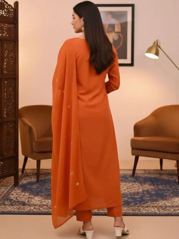 Orange_Embroidered_Georgette_Salwar_Suit_Set_With_Dupatta_For_Women