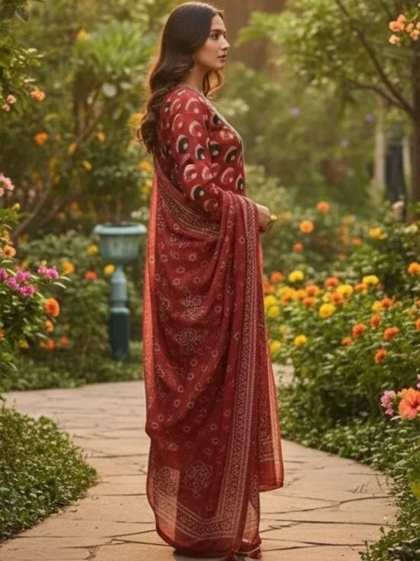 Maroon_Ethnic_Printed_Kurta_Set_With_Dupatta_For_Women