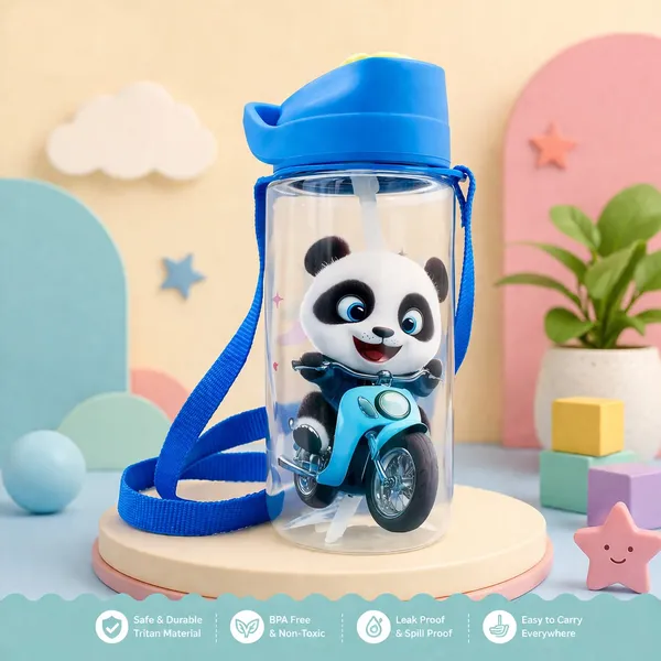 Panda_Kids_Water_Bottle_500_ML_–_BPA_Free,_Non-Toxic,_Leakproof_with_Silicone_Spout_&_Straw,_Adjustable_Strap,_Easy_Grip,_School_Water_Bottle_for_Girls_&_Boys