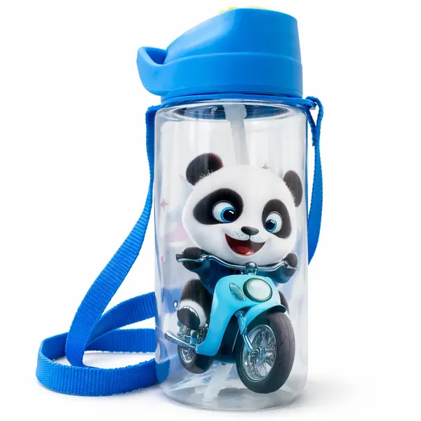 Panda_Kids_Water_Bottle_500_ML_–_BPA_Free,_Non-Toxic,_Leakproof_with_Silicone_Spout_&_Straw,_Adjustable_Strap,_Easy_Grip,_School_Water_Bottle_for_Girls_&_Boys