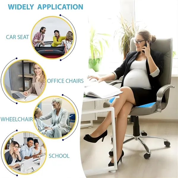 Blue_Honeycomb_Gel_Seat_Cushion_With_Non_Slip_Cover_Ergonomic_Support_For_Office_Chair,_Car_&_Home