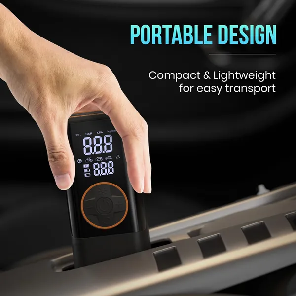 Black_Portronics_Portable_Tire_Inflator_Air_Compressor_With_Digital_Display_300_Psi_Wireless_Rechargeable_Pump_(Pack_Of_5)