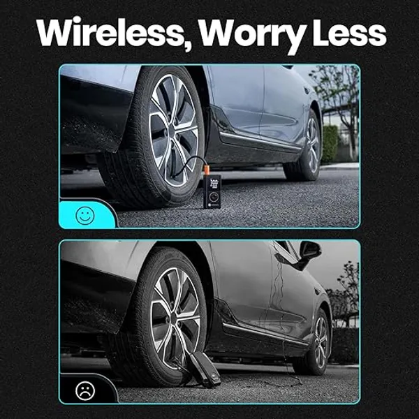 Black_Portronics_Portable_Tire_Inflator_Air_Compressor_With_Digital_Display_300_Psi_Wireless_Rechargeable_Pump_(Pack_Of_5)