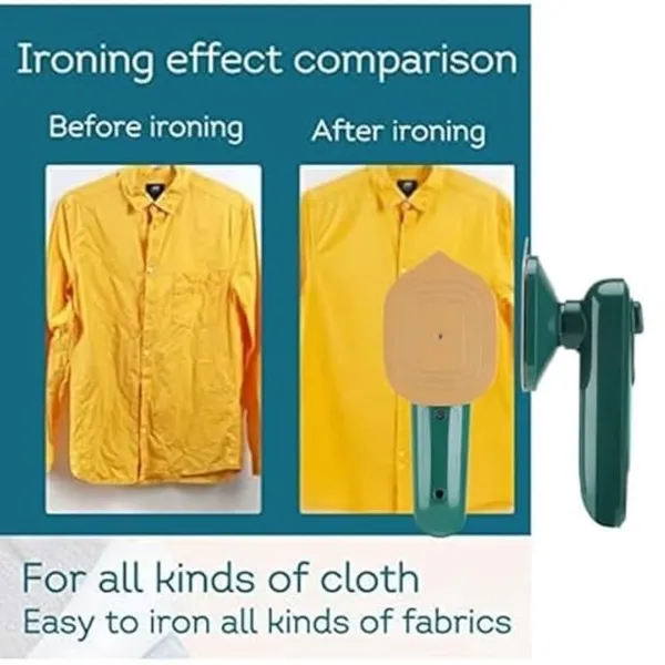 Green_Mini_Portable_Handheld_Ironing_Machine_Compact_Travel_Fabric_Steamer