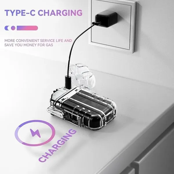 Black_And_Yellow_Waterproof_Usb_Type_C_Rechargeable_Electric_Arc_Lighter_Zinc_Alloy_Windproof_Flameless_Lighter