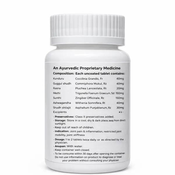 Faran_Herbals_Joint_Pain_Relief_Combo_–_Orthowar_Tablets_(30_Tablets)_+_Pain_Zap_Massage_Oil_(60ml)_|_Ayurvedic_Support_for_Joint,_Back,_Knee_&_Muscle_Pain