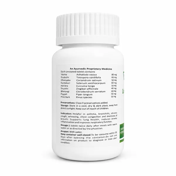 FARAN_HERBALS_Lungs_Care_Tablets_|_Ayurvedic_Respiratory_Support_|_Supports_Lung_Health,_Bronchitis,_Chronic_Cough,_Wheezing_&_Chest_Congestion_|_30_Tablets