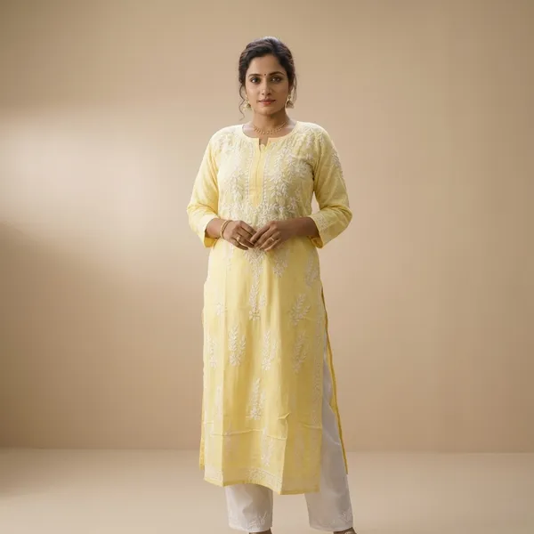 Noor-e-Awadh_Zard_Pure_Modal_Kurti