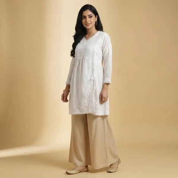 Ruh-e-Nazakat_-_Pure_cotton_Short_Angarakha