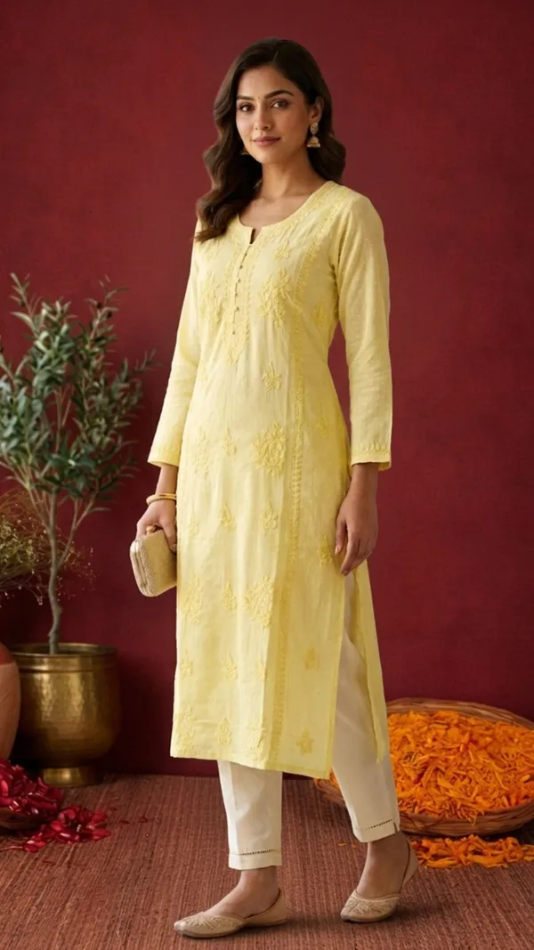 Zard-e-Nazakat_–_Pure_Cotton_Ombre_Kurti