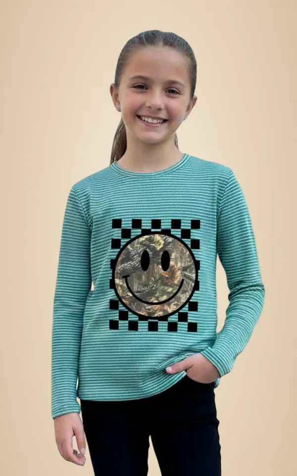 Sky_Blue_Pure_Cotton_Round_Neck_Striped_T_Shirt_For_Boys_&_Girls