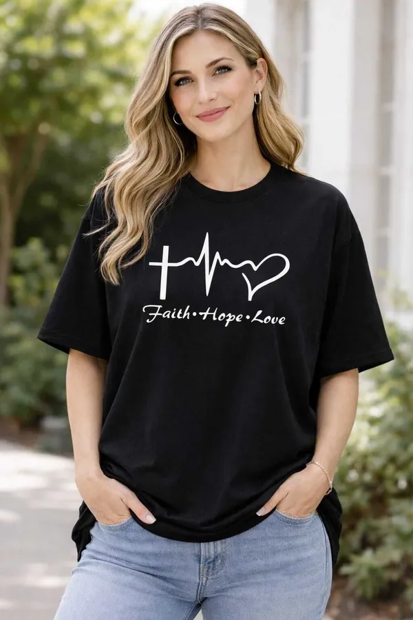 Black_Cotton_Blend_Round_Neck_Graphic_Print_And_Typography_T_Shirt_For_Women
