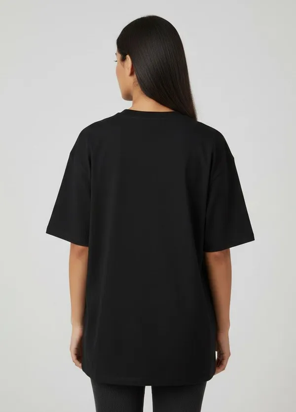 Black_Pure_Cotton_Round_Neck_Graphic_Print_T_Shirt_For_Women