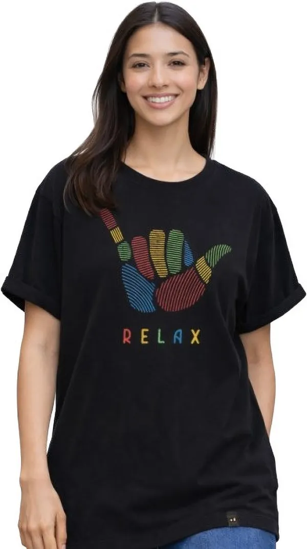 Black_And_Multicolor_Pure_Cotton_Round_Neck_Graphic_Print_And_Typography_T_Shirt_For_Women