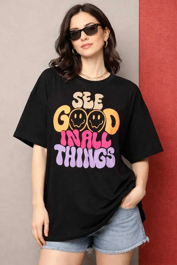 Black_Pure_Cotton_Round_Neck_Graphic_Print_And_Typography_T_Shirt_For_Women