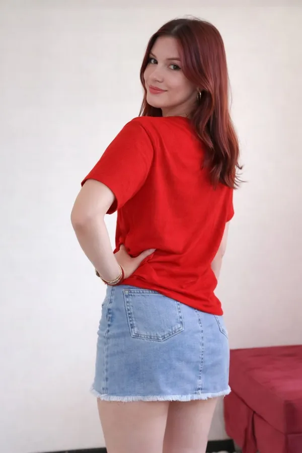 Red_Pure_Cotton_Round_Neck_Graphic_Print_T_Shirt_For_Women