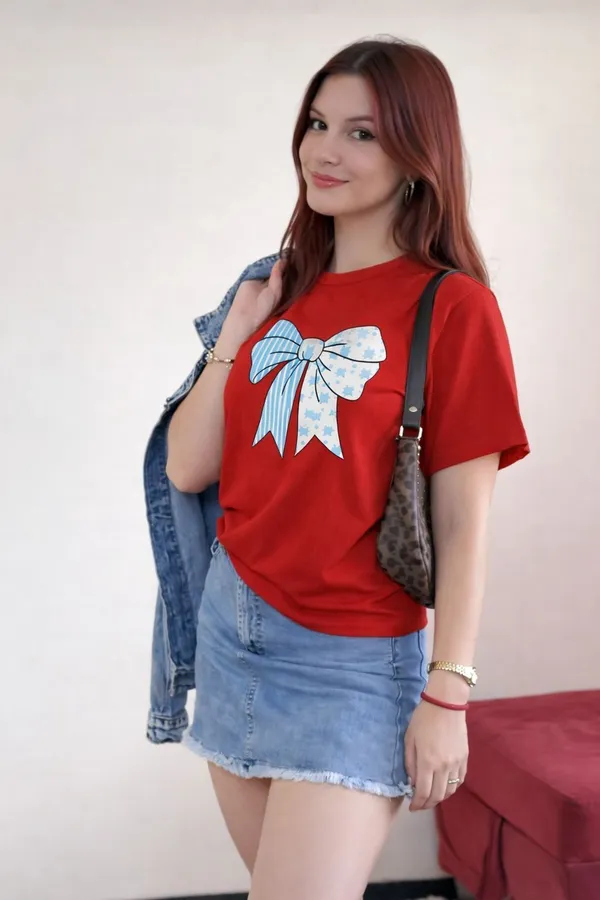 Red_Pure_Cotton_Round_Neck_Graphic_Print_T_Shirt_For_Women