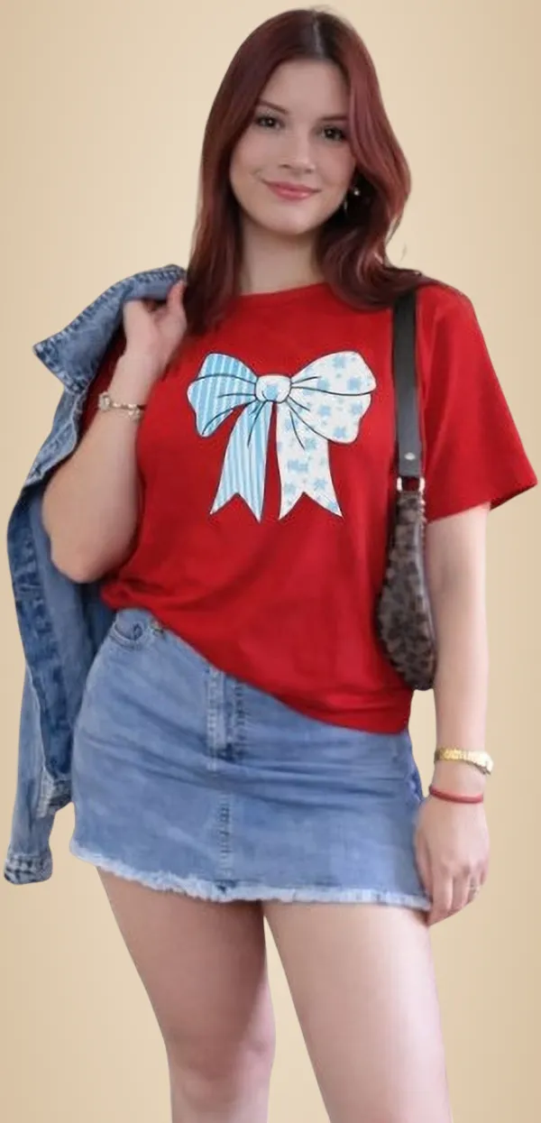 Red_Pure_Cotton_Round_Neck_Graphic_Print_T_Shirt_For_Women