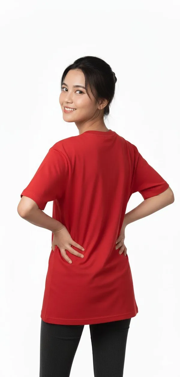 Red_Pure_Cotton_Round_Neck_Graphic_Print_T_Shirt_For_Women