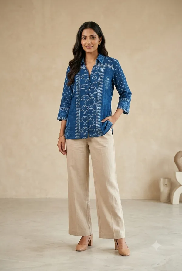 Stylish_natural_crepe_shirt_in_a_beautiful_blue_shade,_featuring_a_smart_and_sophisticated_design_that_adds_an_elegant_touch_to_your_everyday_look.