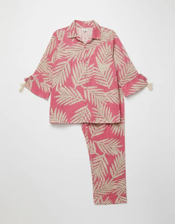 Pink_Cotton_Co_Ord_Set_For_Women