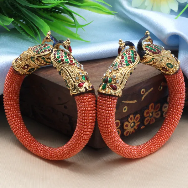 Multicolor_Ethnic_Toned_Peacock_With_Beaded_Detailing_Bangles_For_Women