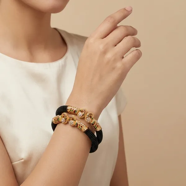 Multicolor_Beaded_With_Tone_Embellishments_Bangles_For_Women