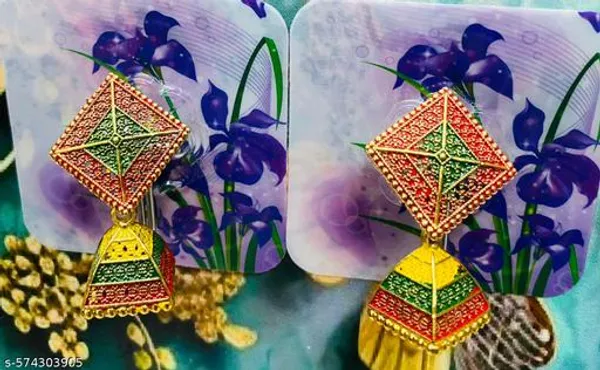 Multicolor_Alloy_Premium_And_Traditional_Design_Earrings_For_Women