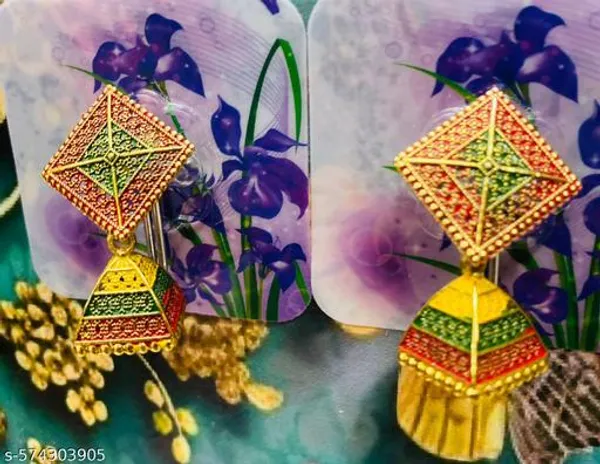 Multicolor_Alloy_Premium_And_Traditional_Design_Earrings_For_Women