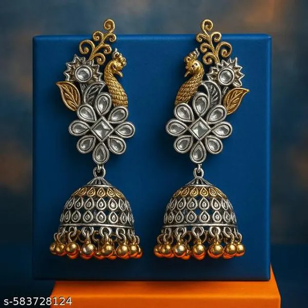 Silver_Alloy_Premium_And_Traditional_Design_Earrings_For_Women