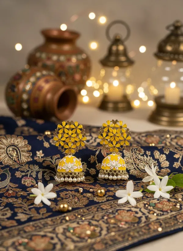 Yellow_Alloy_Premium_And_Traditional_Design_Earrings_For_Girls