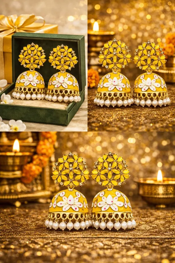 Yellow_Alloy_Premium_And_Traditional_Design_Earrings_For_Women