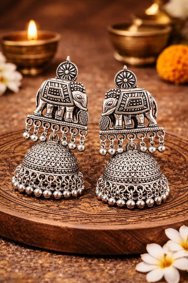 Silver_Alloy_Premium_And_Traditional_Design_Earrings_For_Women