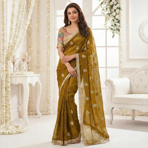 Pink_Embroidered_Georgette_Saree_For_Women