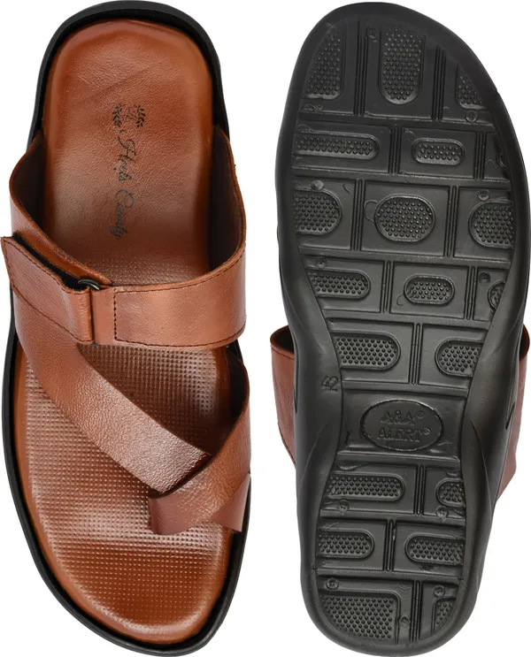 Tan_Genuine_Leather_Premium_Casual_Slipper_For_Men
